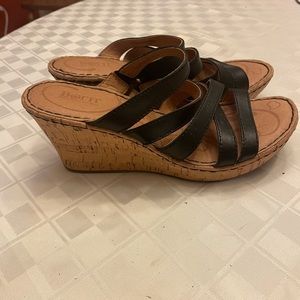 Born wedge sandals